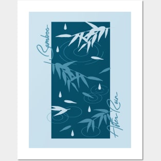 Bamboo Forest After Rain Posters and Art